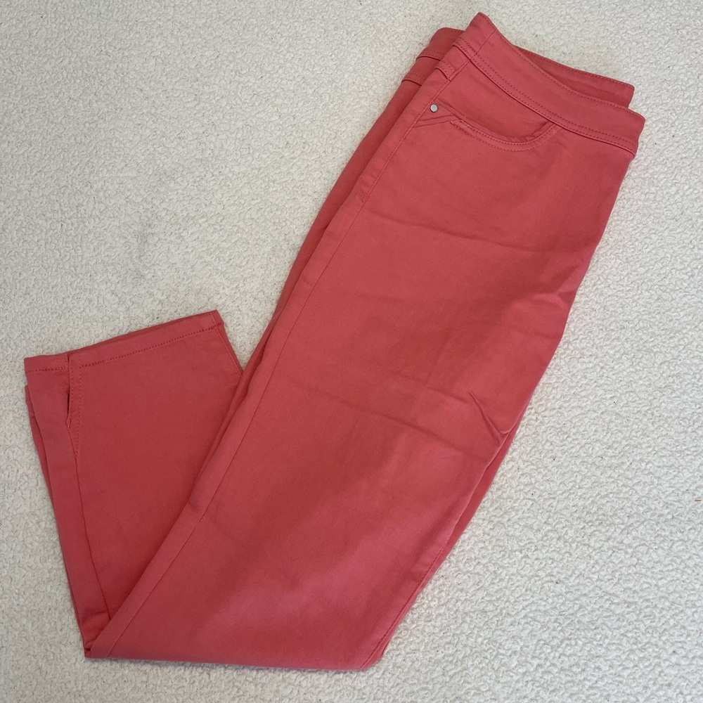 Patchington Pink Pull On Stretchy Pants